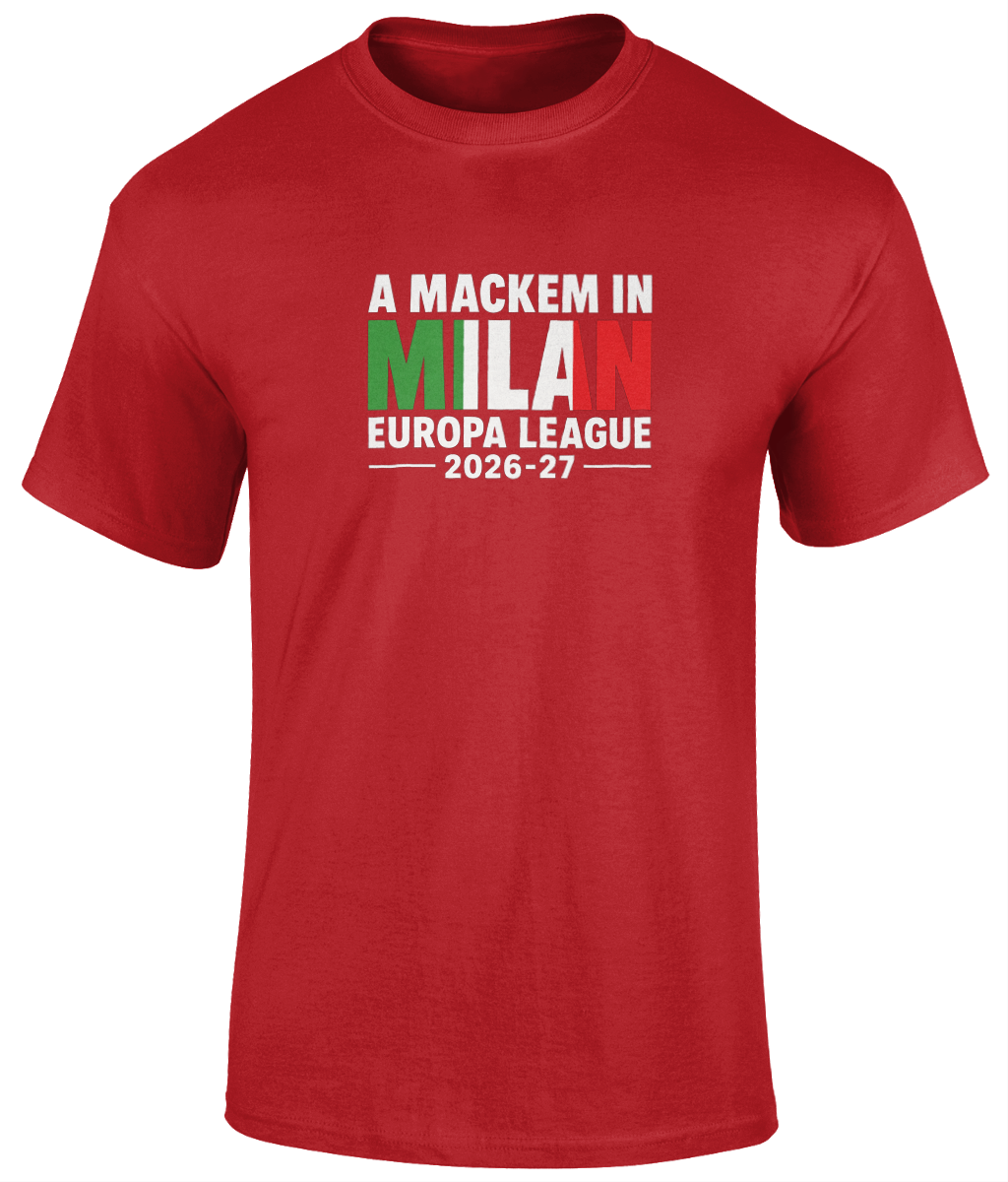 Sunderland in Europe Range