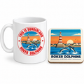 Roker Doplhins Mug and Coaster Set