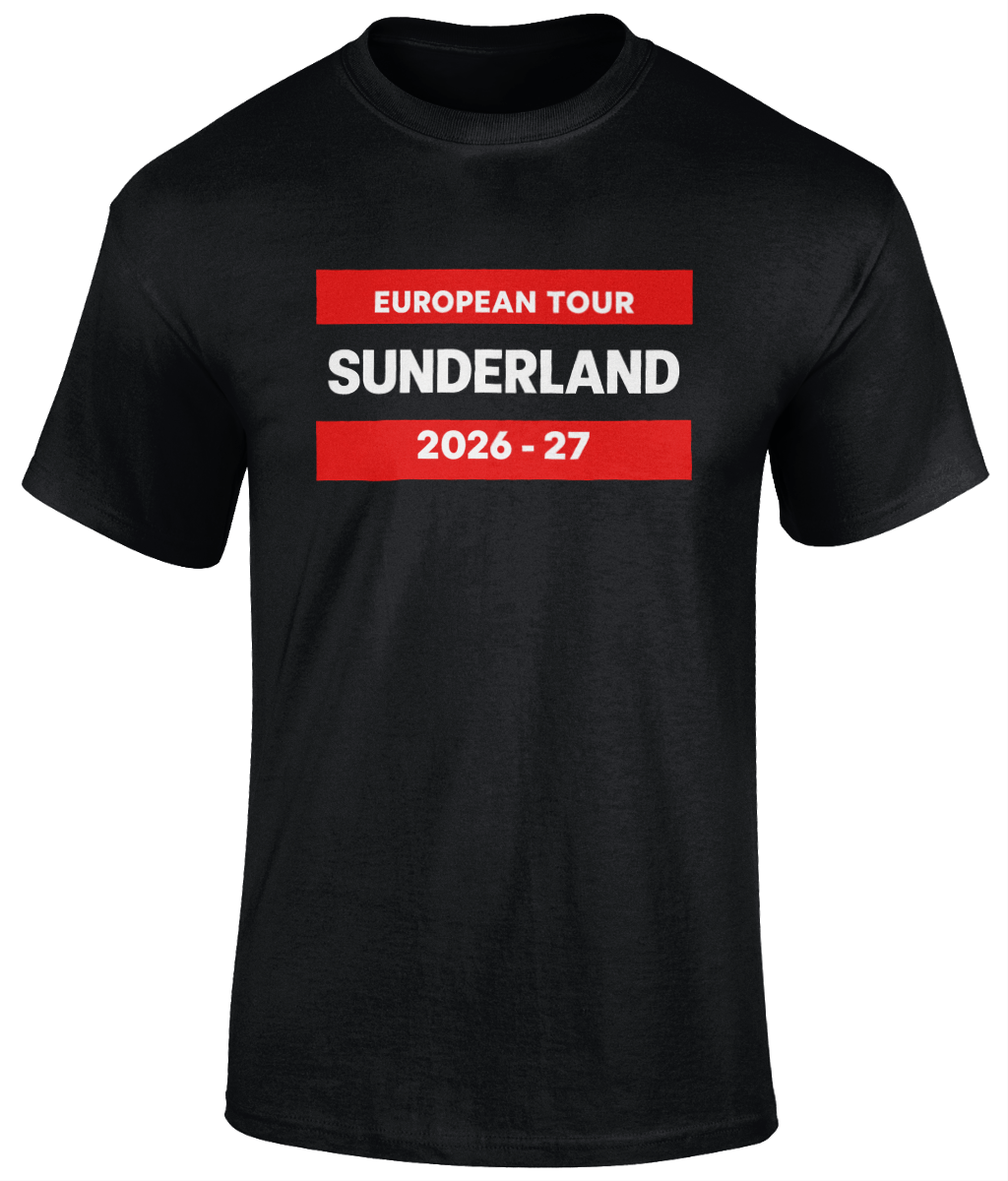 Sunderland European Tour T-Shirt