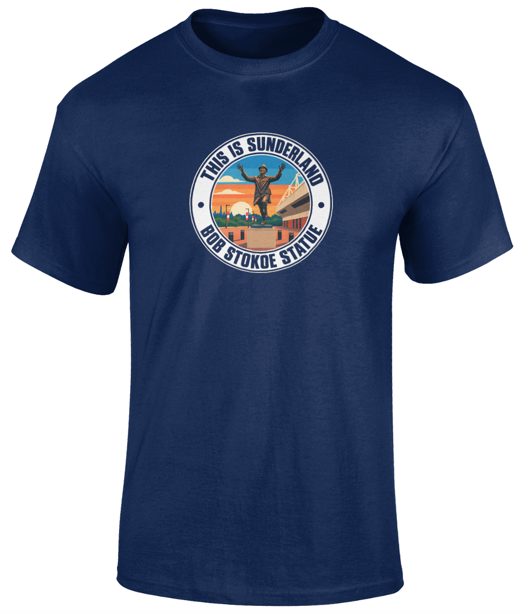 Bob Stokoe Statue T-Shirt