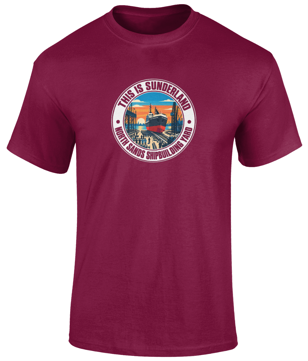 North Sands Shipbuilding Yard T-Shirt
