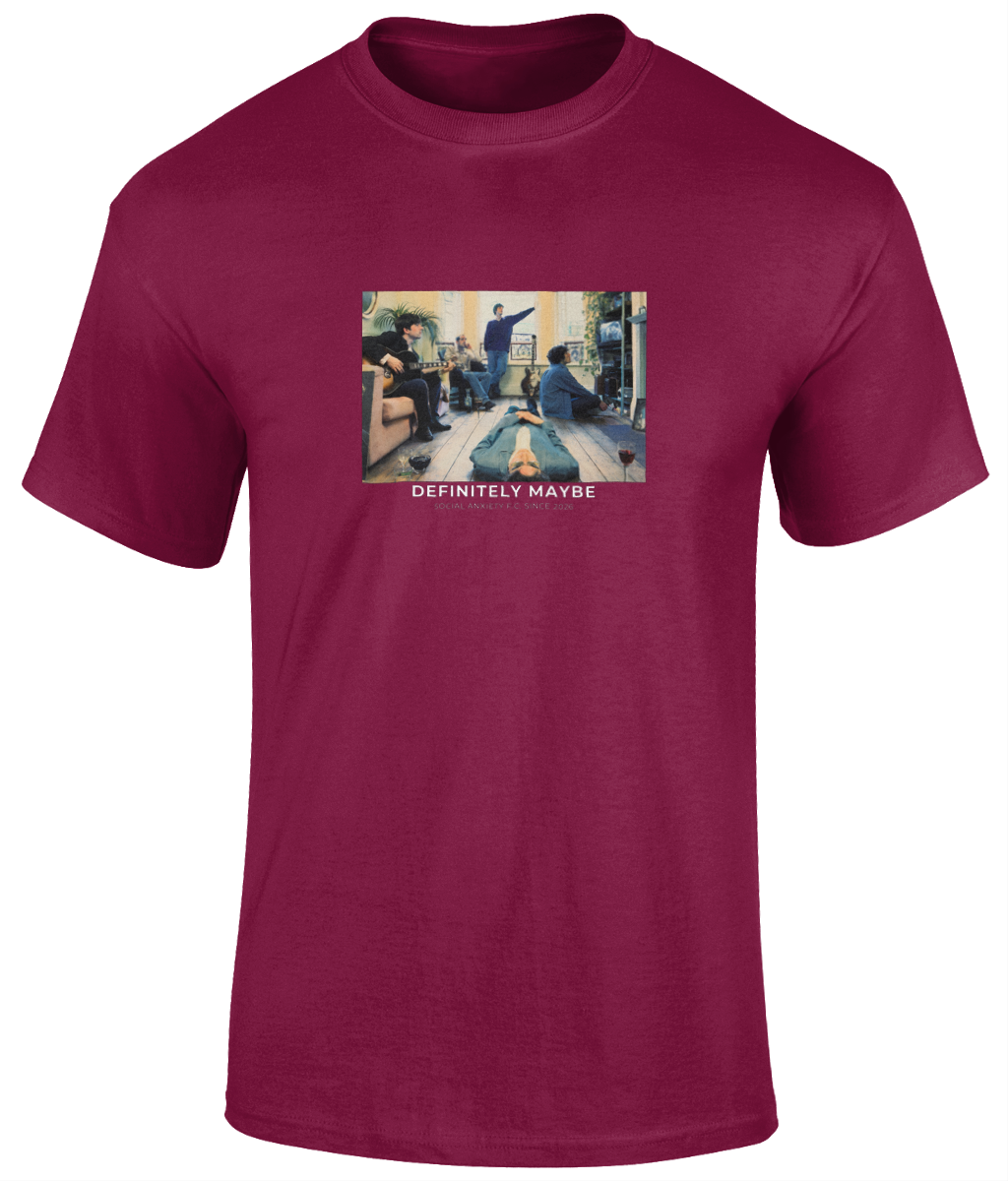 Definitely Maybe // T-Shirt by Social Anxiety F.C.