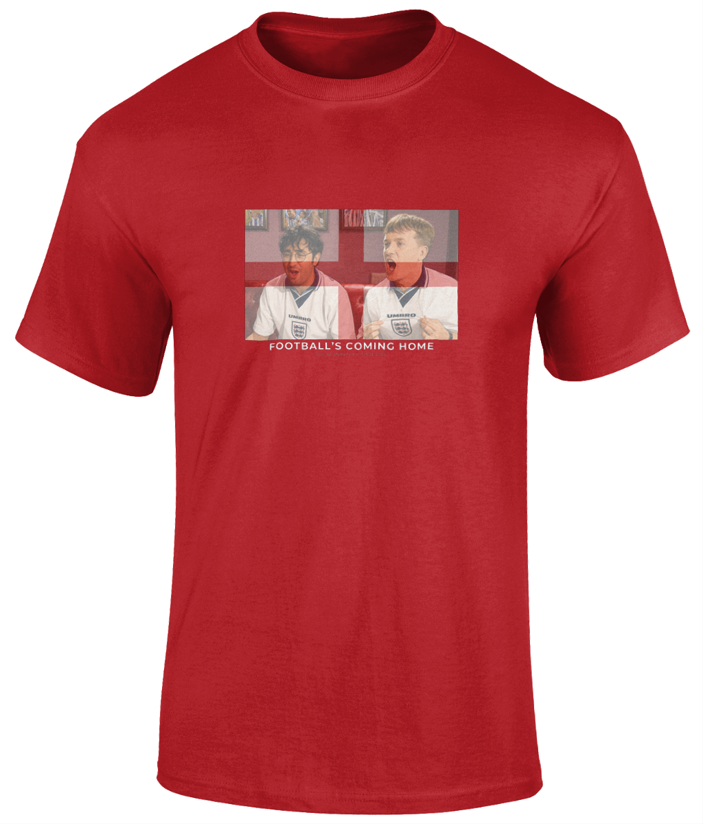 Footballs Coming Home England T-Shirt // T-Shirt by Social Anxiety F.C.