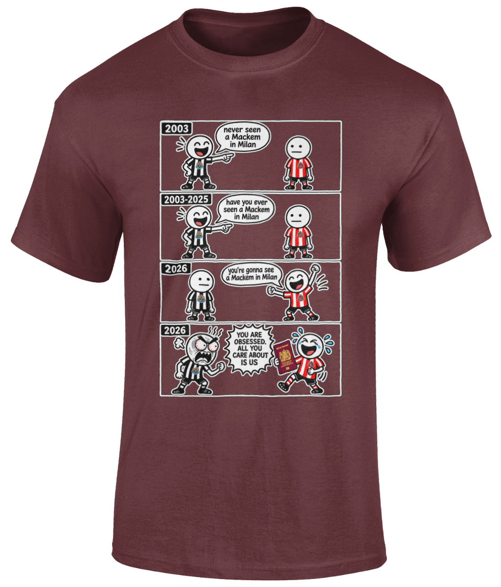 Mackems in Milan T-Shirt