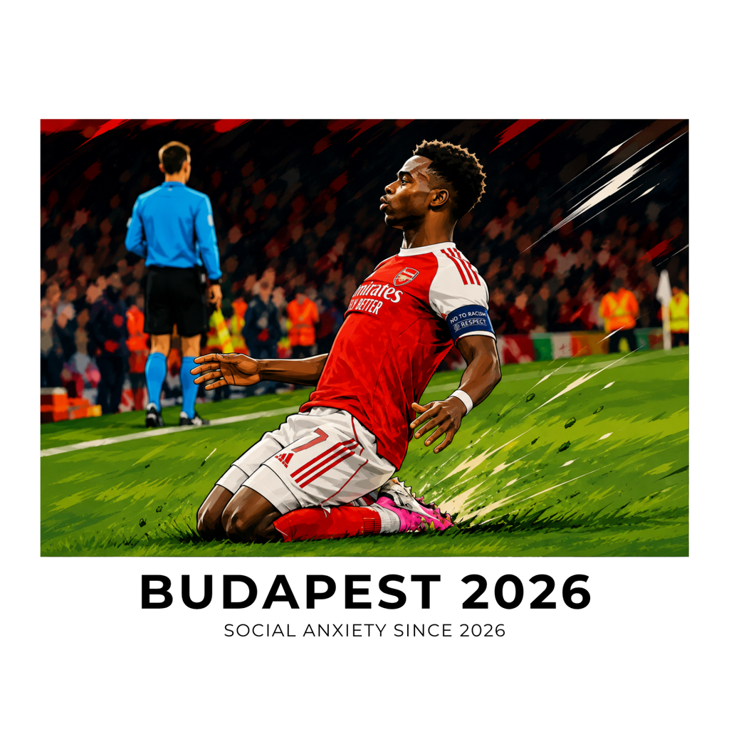 Arsenal Budapest 2026 // T-Shirt by Social Anxiety F.C.
