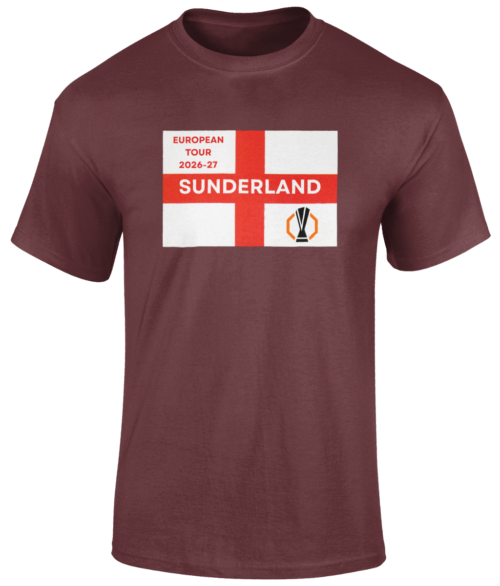 Sunderland European Tour T-Shirt