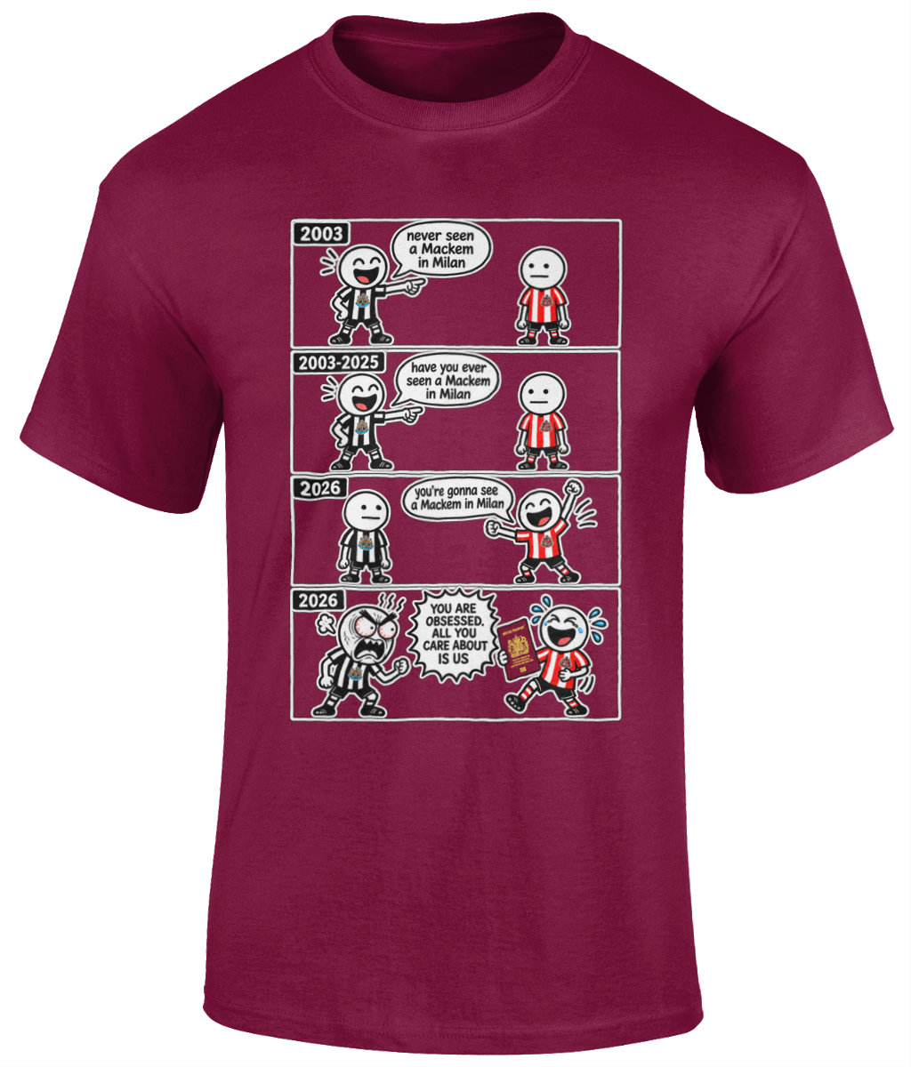 Mackems in Milan T-Shirt