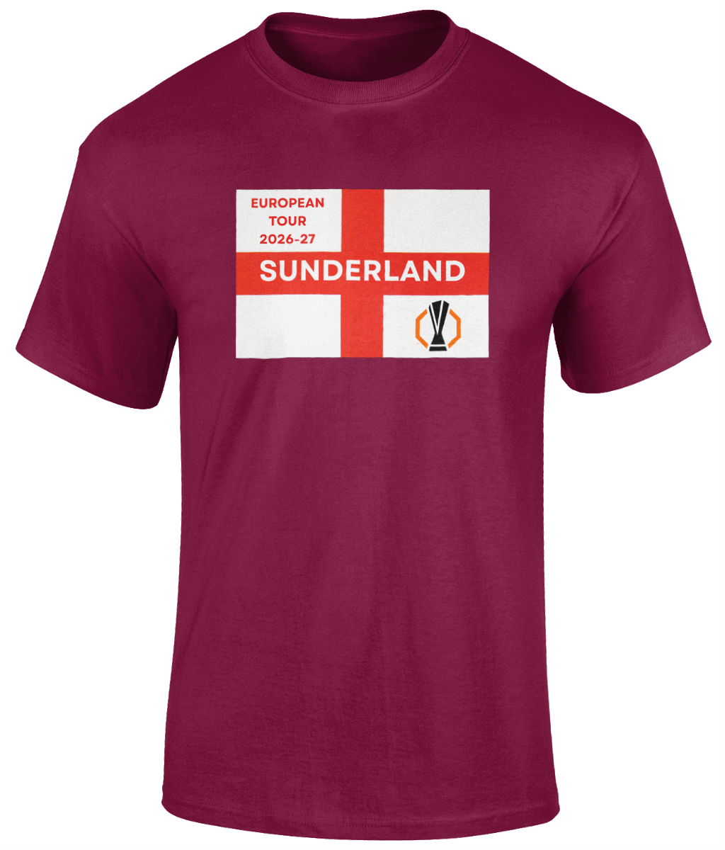 Sunderland European Tour T-Shirt