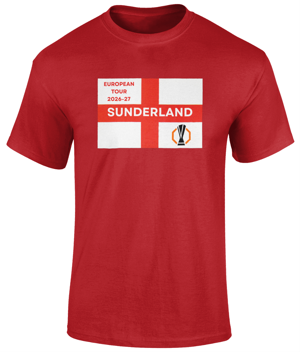 Sunderland European Tour T-Shirt