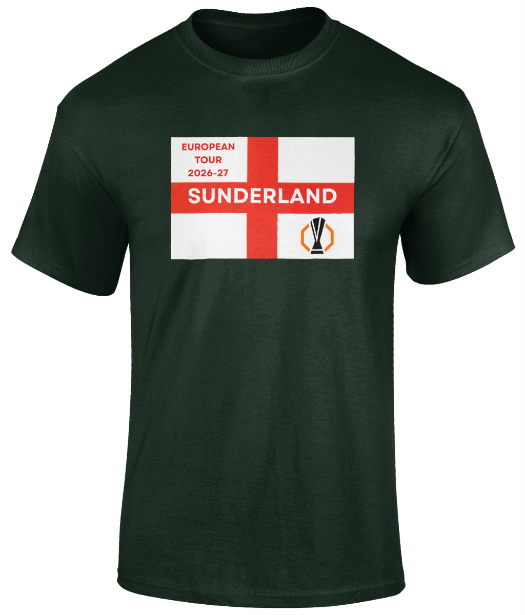 Sunderland European Tour T-Shirt