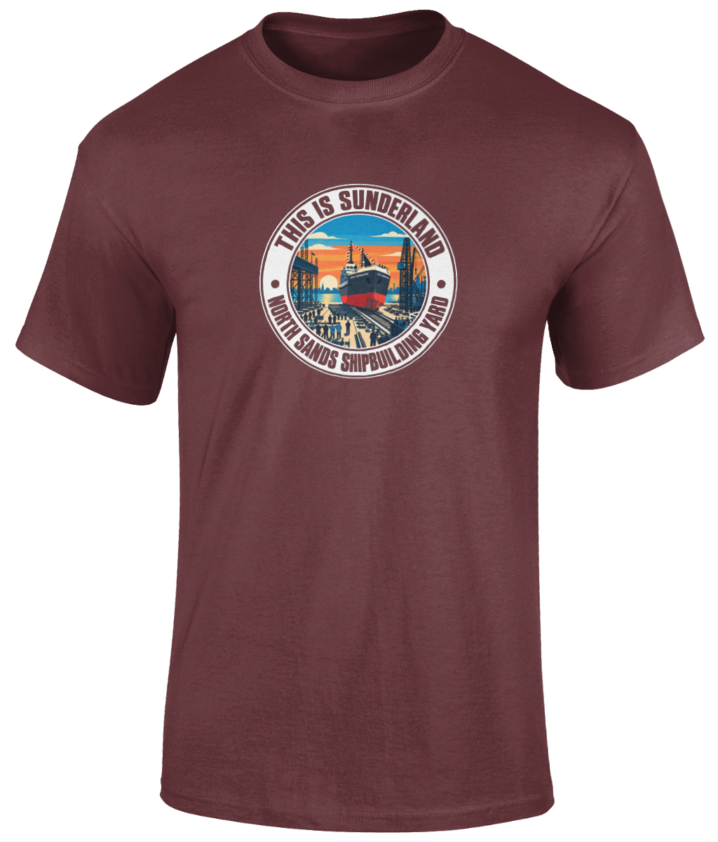 North Sands Shipbuilding Yard T-Shirt