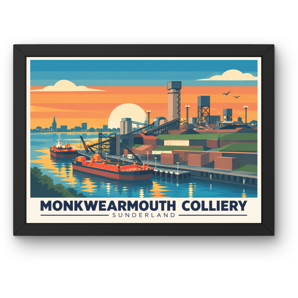 Monkwearmouth Colliery Prints