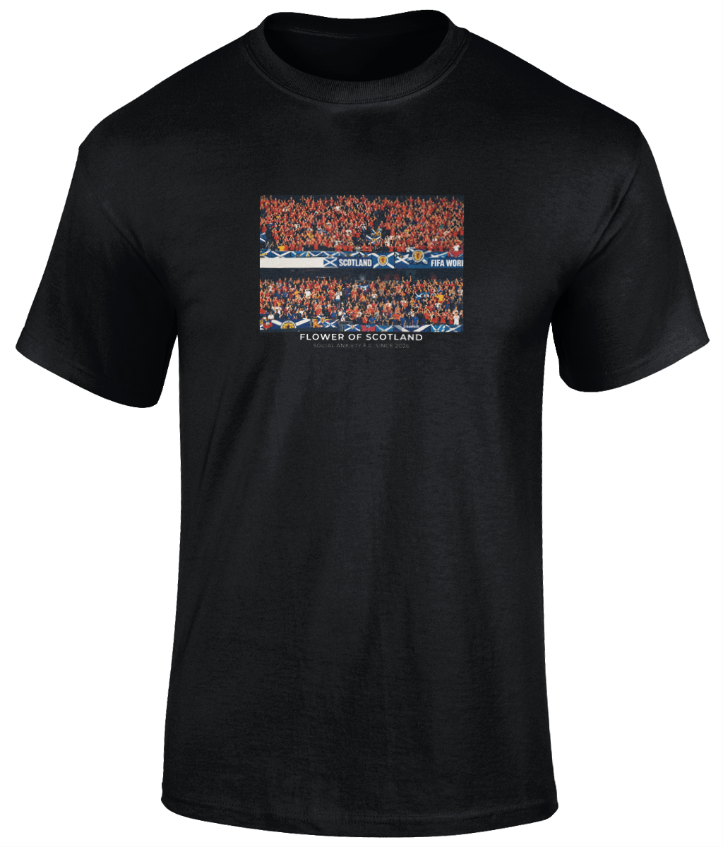 Flower Of Scotland T-Shirt by Social Anxiety F.C.