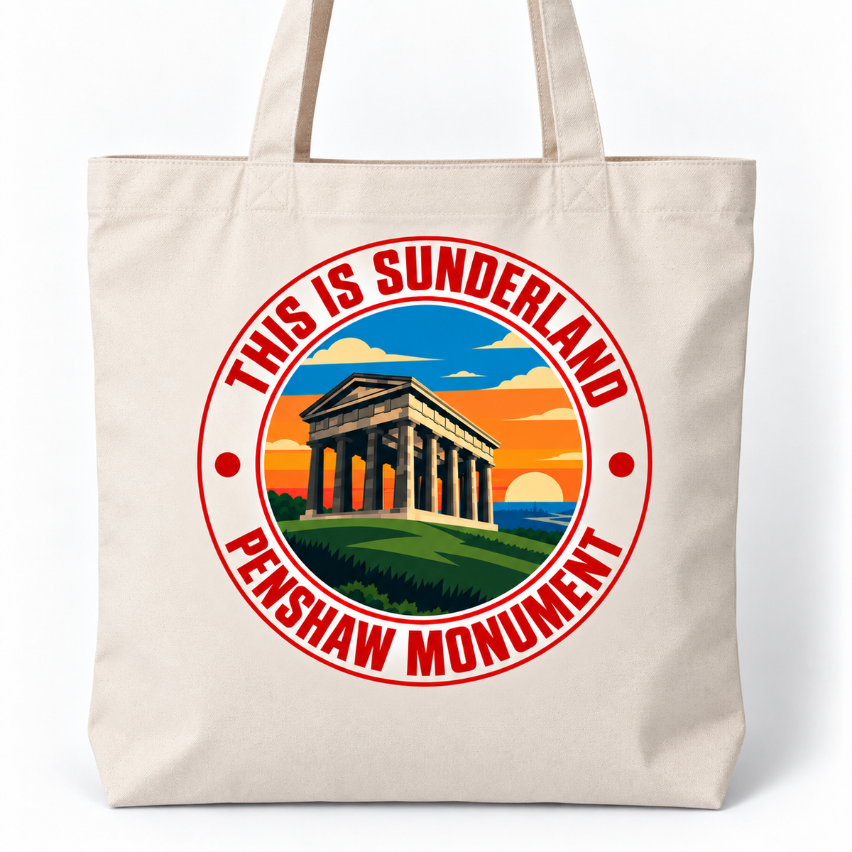 Penshaw Monument Tote Bag