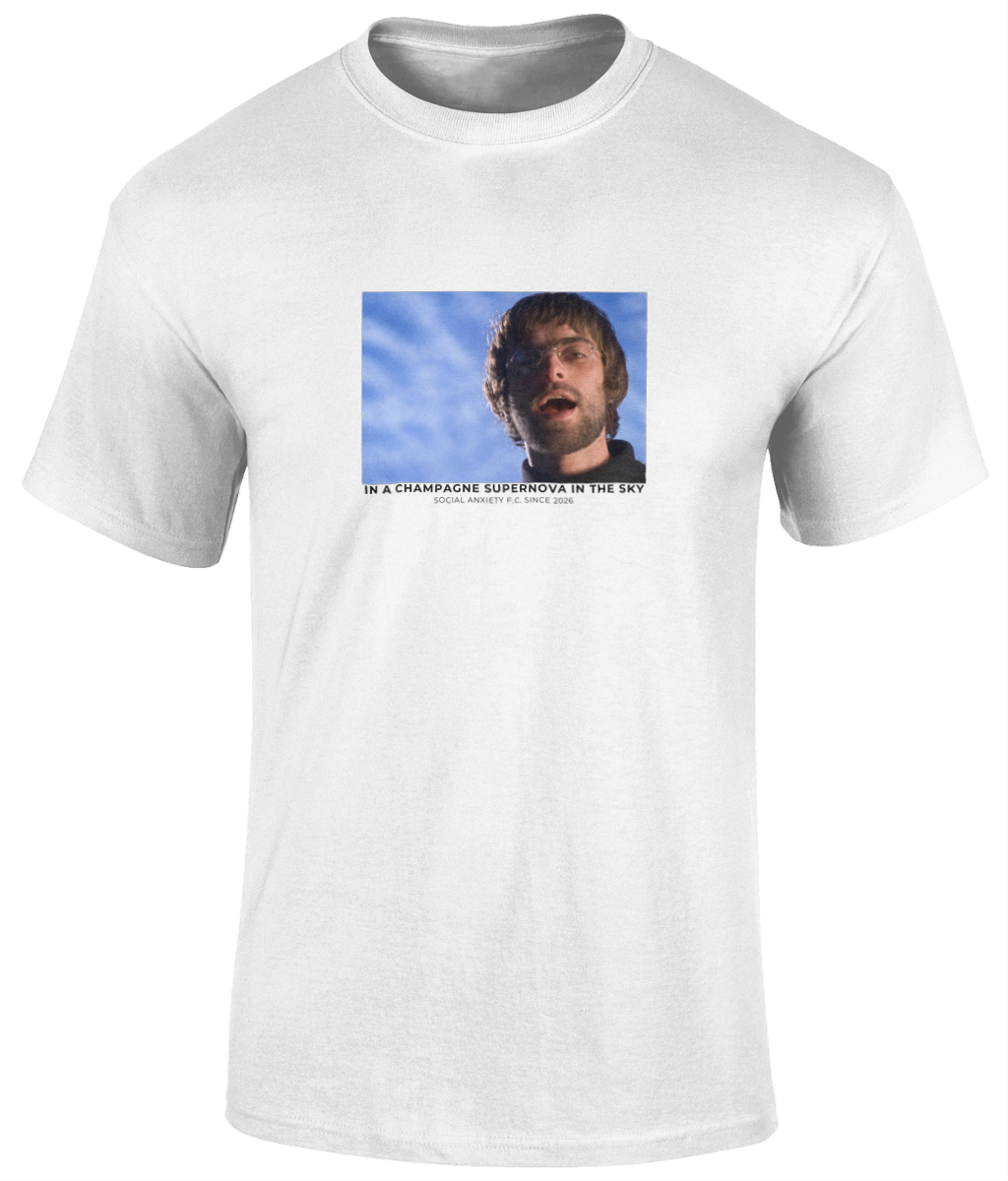 Champagne Supernova// T-Shirt by Social Anxiety F.C.