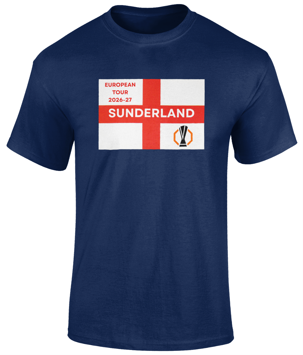 Sunderland European Tour T-Shirt