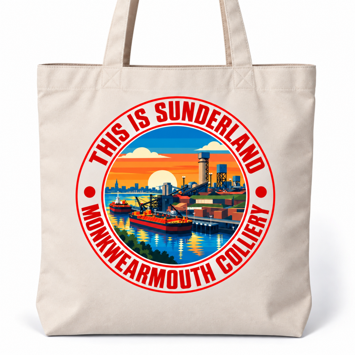 Monkwearmouth Colliery Tote Bag