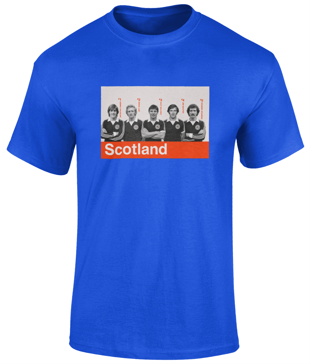 Scotland Legends Trainspotting T-Shirt by Social Anxiety F.C.