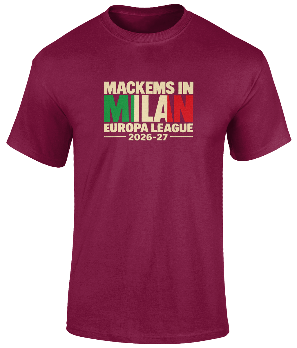 Mackems in Milan T-Shirt