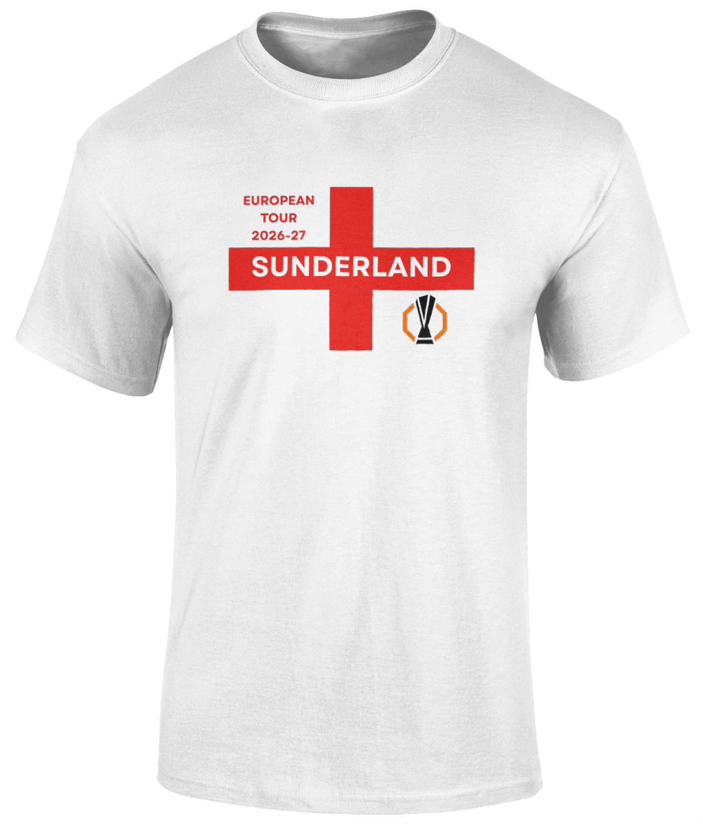 Sunderland European Tour T-Shirt
