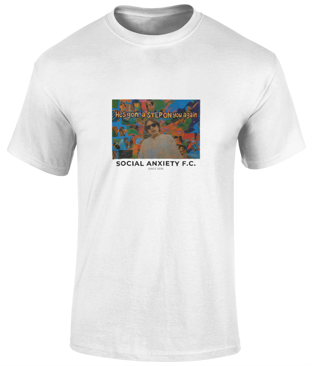STEP ON HAPPY MONDAYS // T-Shirt by Social Anxiety F.C.