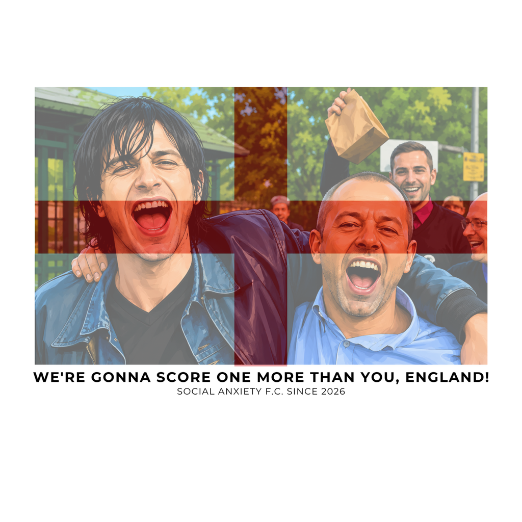 Vindaloo England T-Shirt // T-Shirt by Social Anxiety F.C.