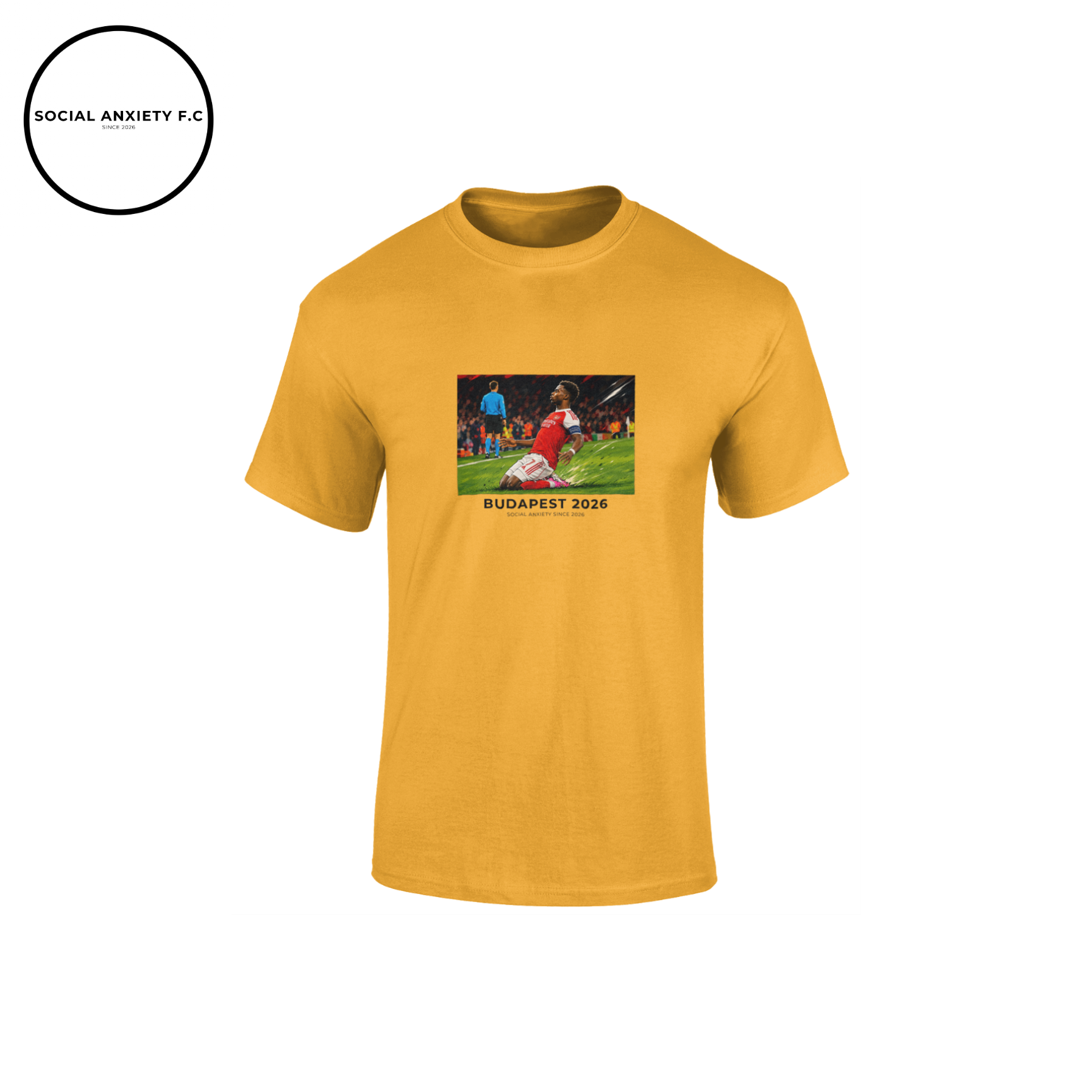 Arsenal Budapest 2026 // T-Shirt by Social Anxiety F.C.
