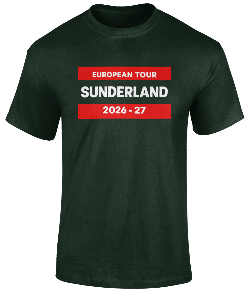 Sunderland European Tour T-Shirt