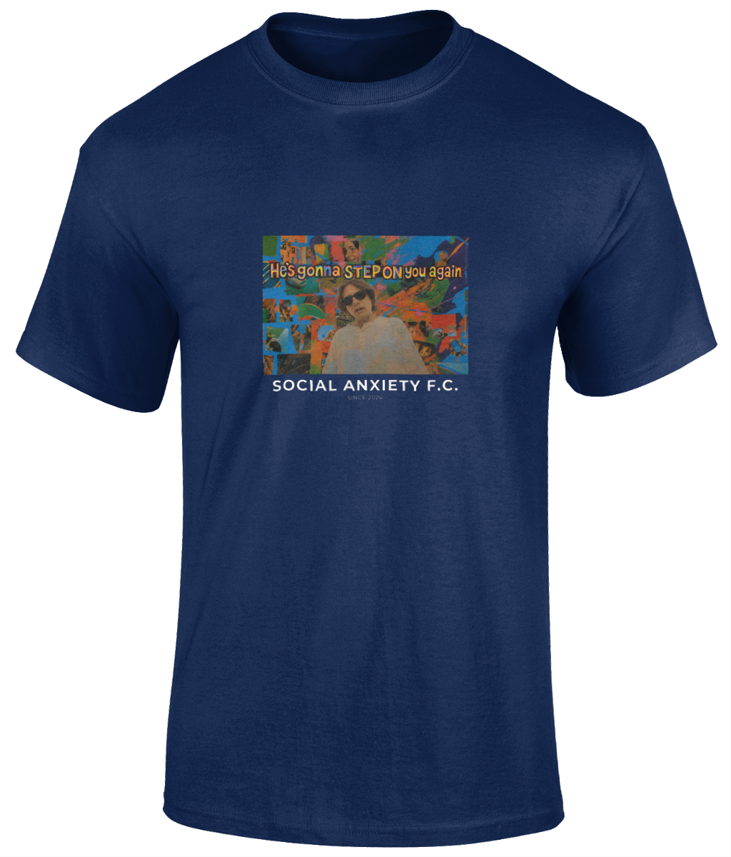 STEP ON HAPPY MONDAYS // T-Shirt by Social Anxiety F.C.