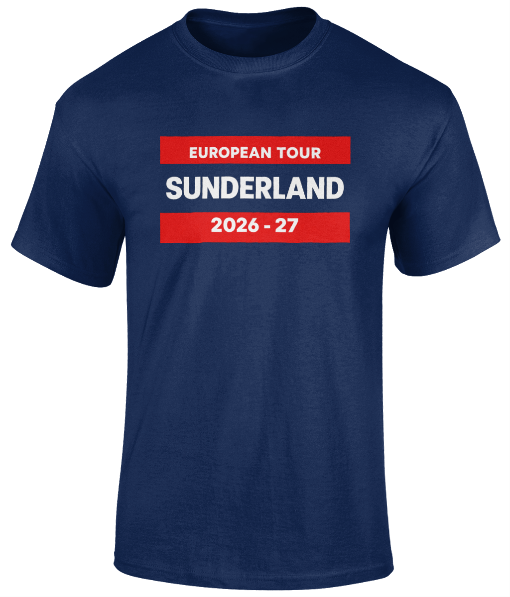 Sunderland European Tour T-Shirt