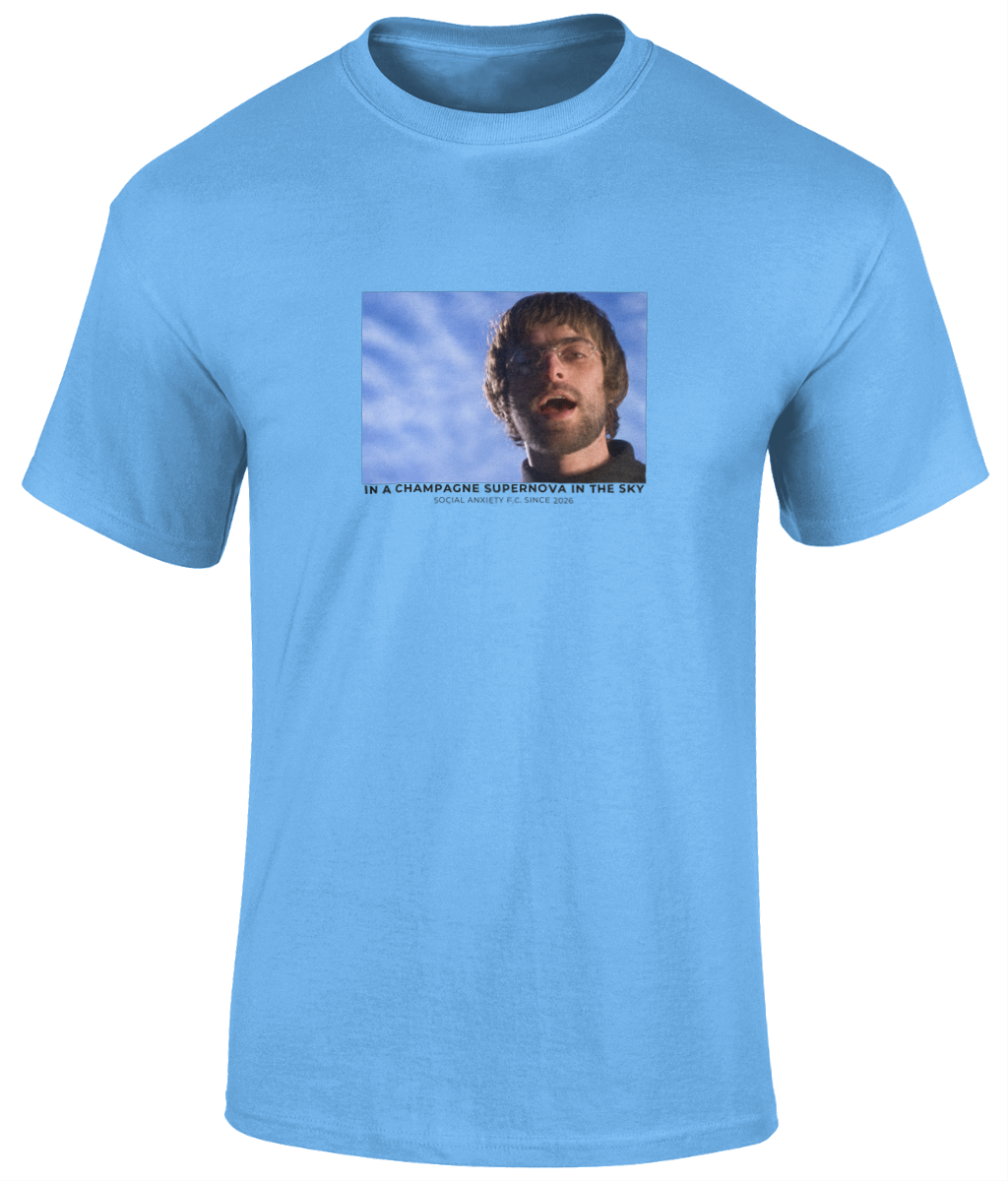 Champagne Supernova// T-Shirt by Social Anxiety F.C.