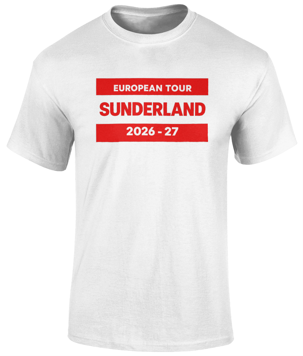 Sunderland European Tour T-Shirt