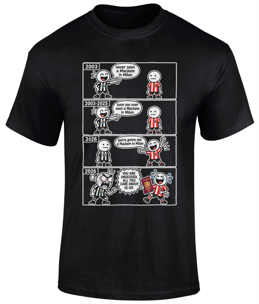 Mackems in Milan T-Shirt