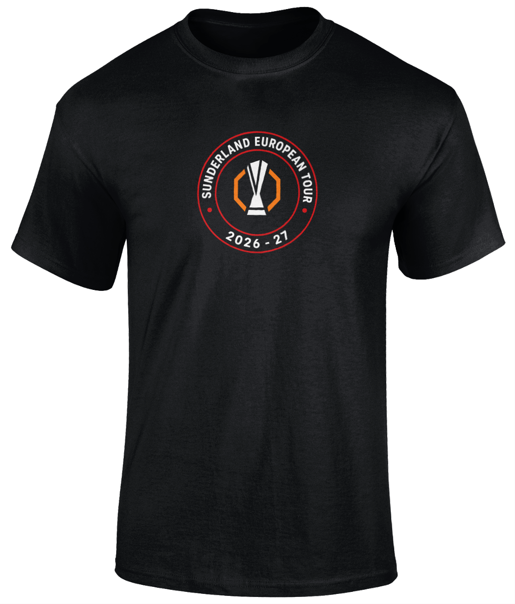 Sunderland European Tour T-Shirt