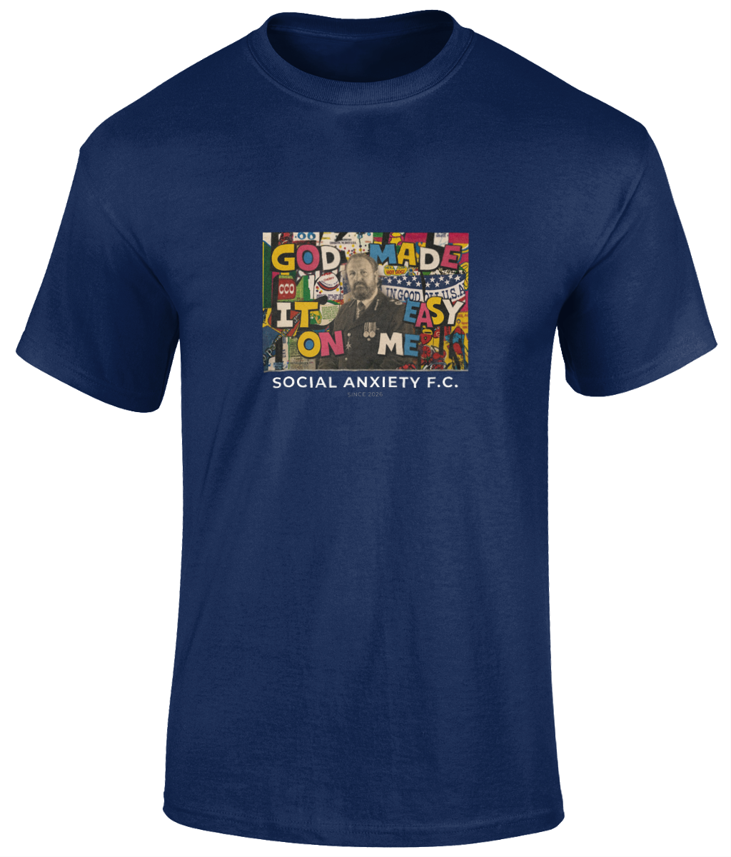 GODS COP HAPPY MONDAYS // T-Shirt by Social Anxiety F.C.