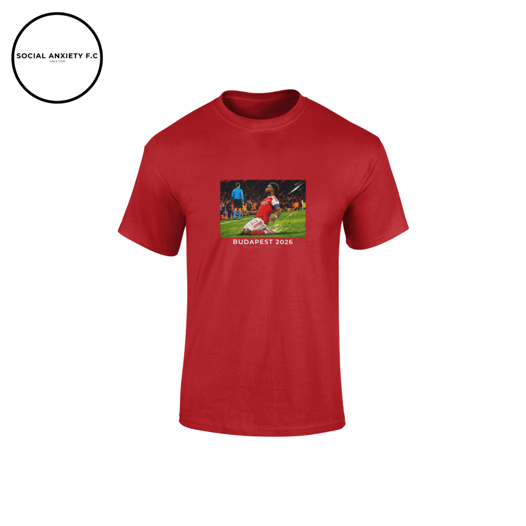 Arsenal Budapest 2026 // T-Shirt by Social Anxiety F.C.