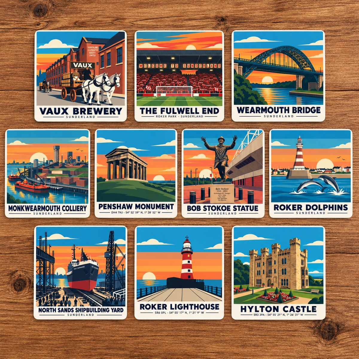 This Is Sunderland Coaster Sets