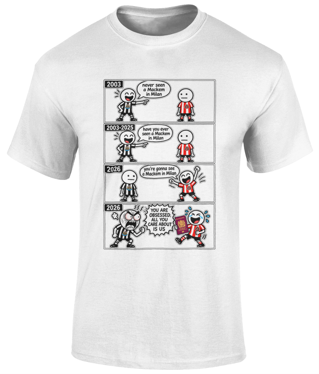 Mackems in Milan T-Shirt