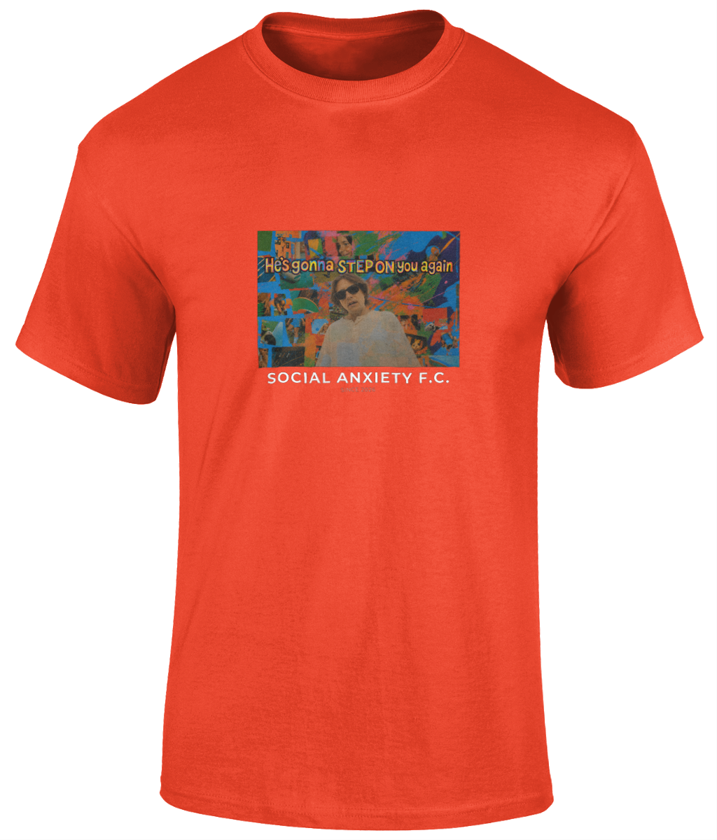 STEP ON HAPPY MONDAYS // T-Shirt by Social Anxiety F.C.