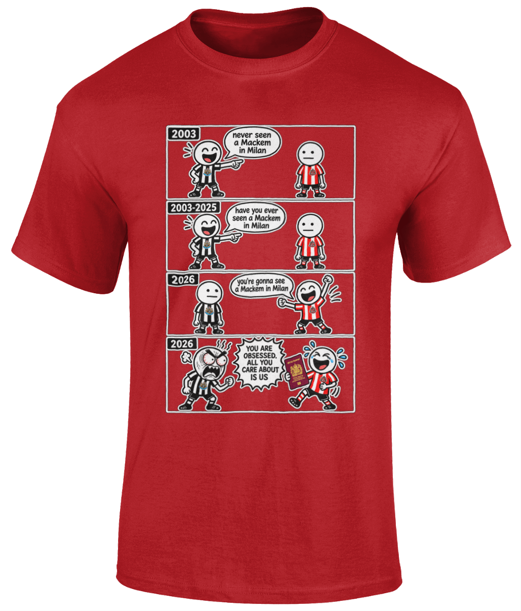 Mackems in Milan T-Shirt