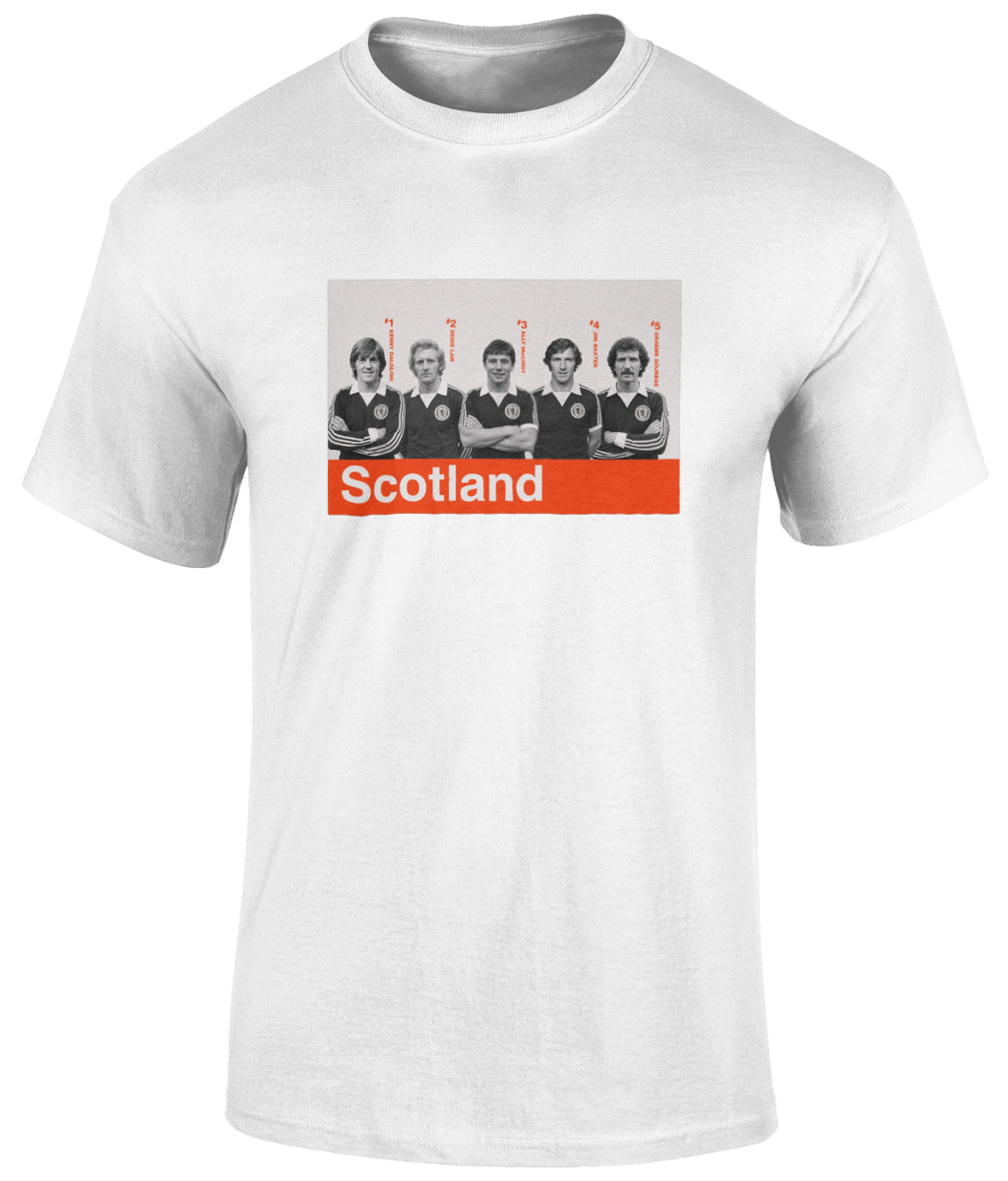 Scotland Legends Trainspotting T-Shirt by Social Anxiety F.C.