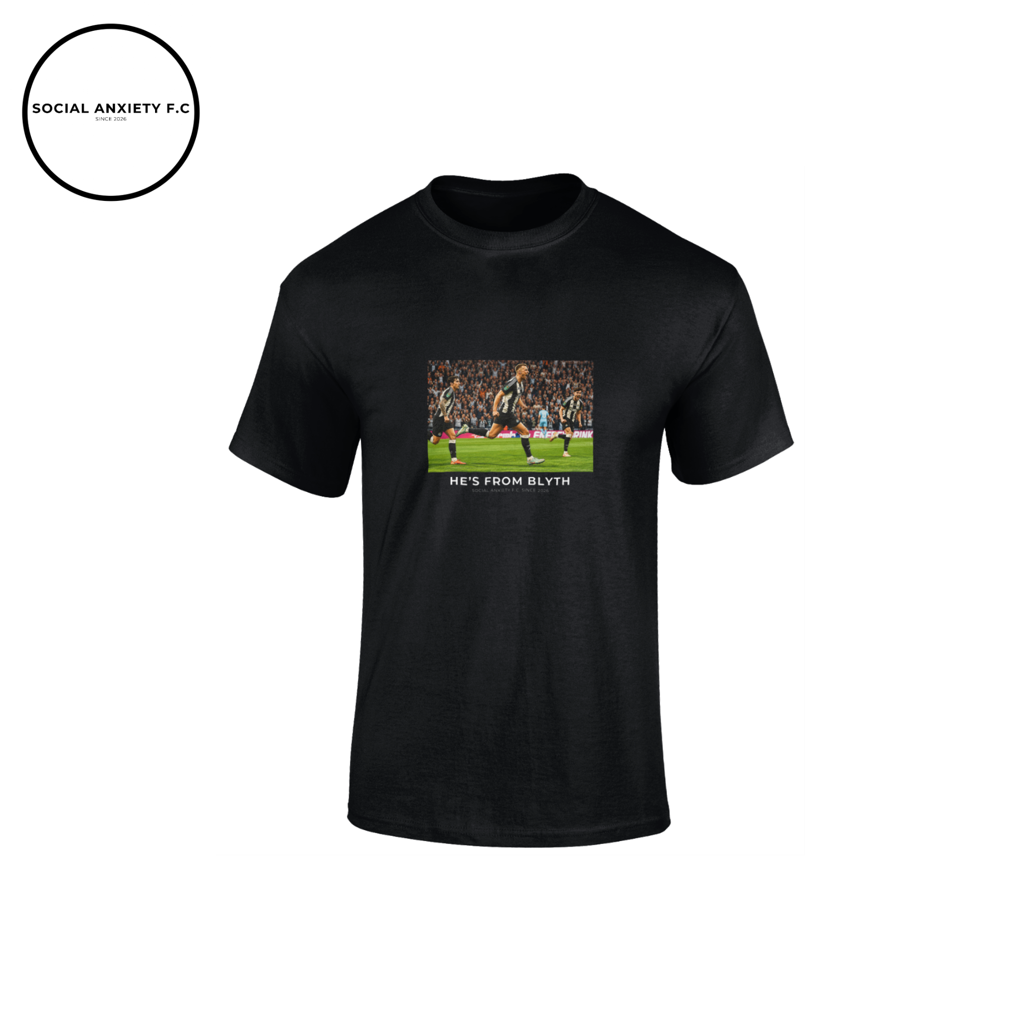 He's from Blyth // T-Shirt by Social Anxiety F.C.