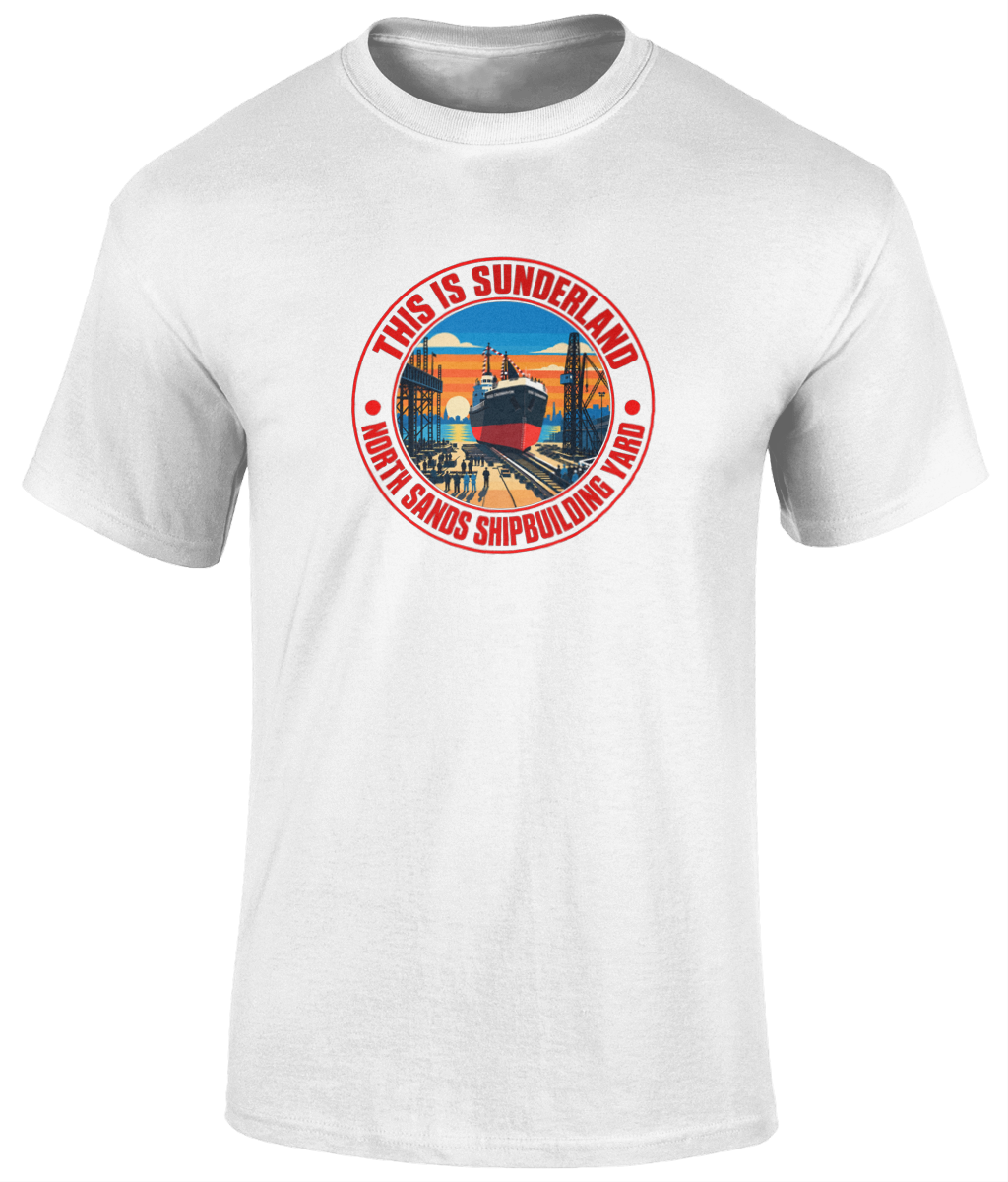 North Sands Shipbuilding Yard T-Shirt