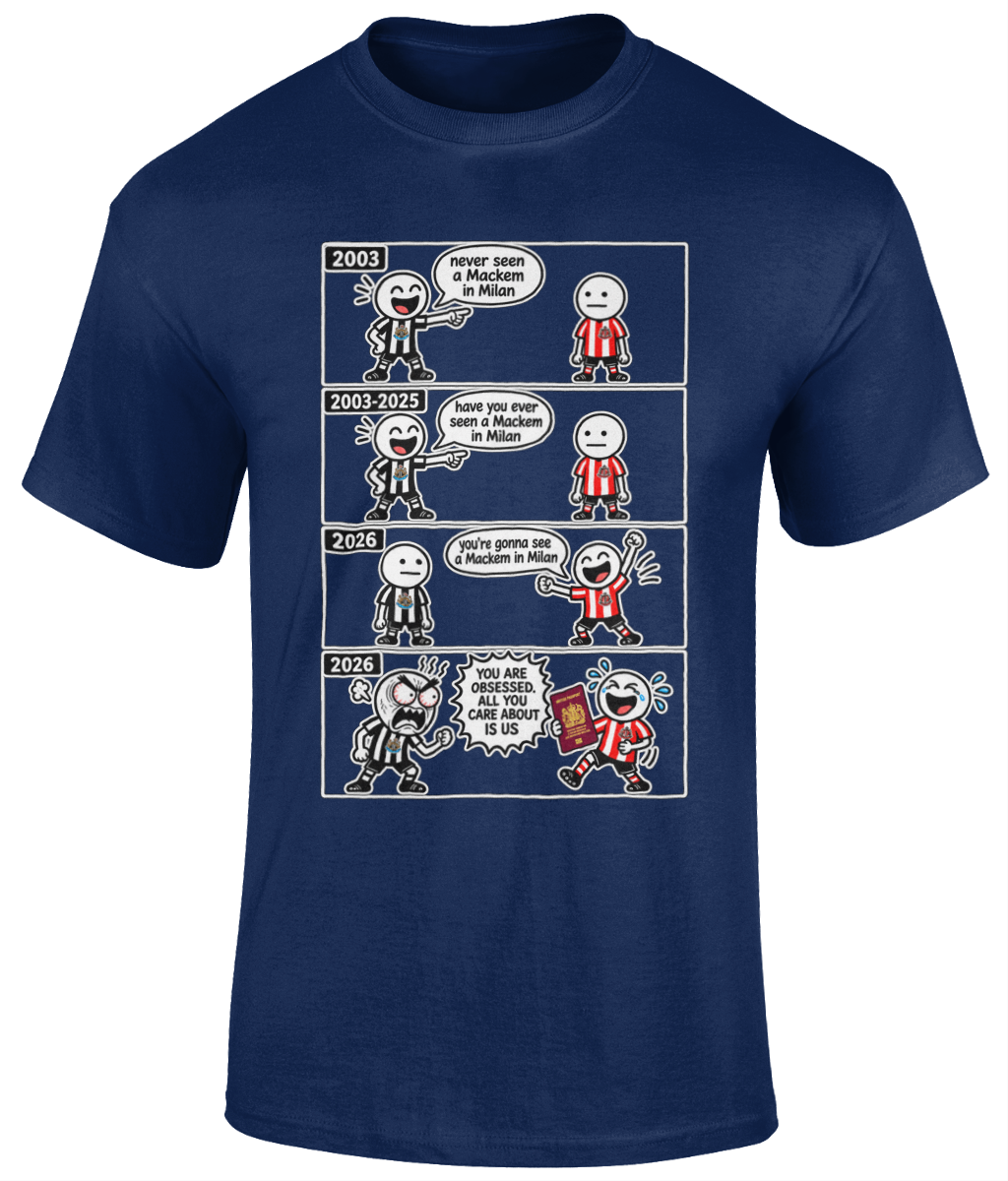 Mackems in Milan T-Shirt