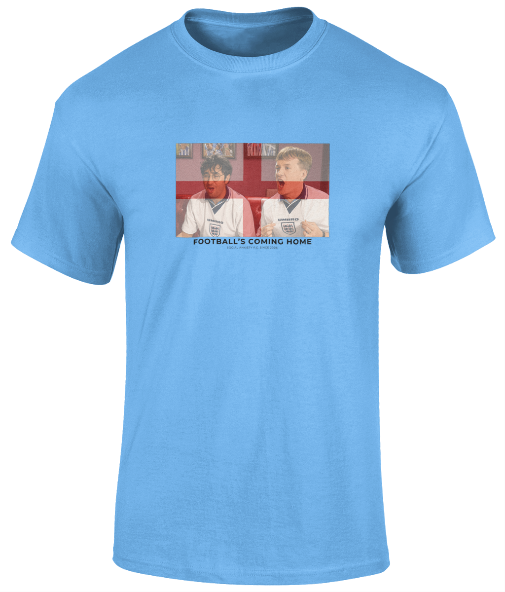 Footballs Coming Home England T-Shirt // T-Shirt by Social Anxiety F.C.