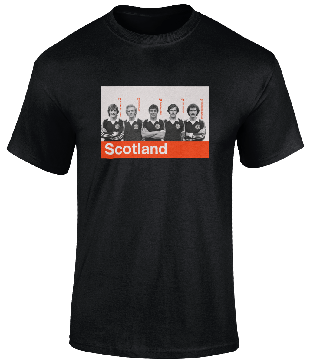 Scotland Legends Trainspotting T-Shirt by Social Anxiety F.C.