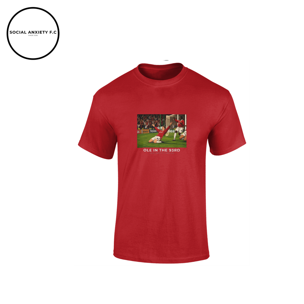 Ole In The 93rd // T-Shirt by Social Anxiety F.C.