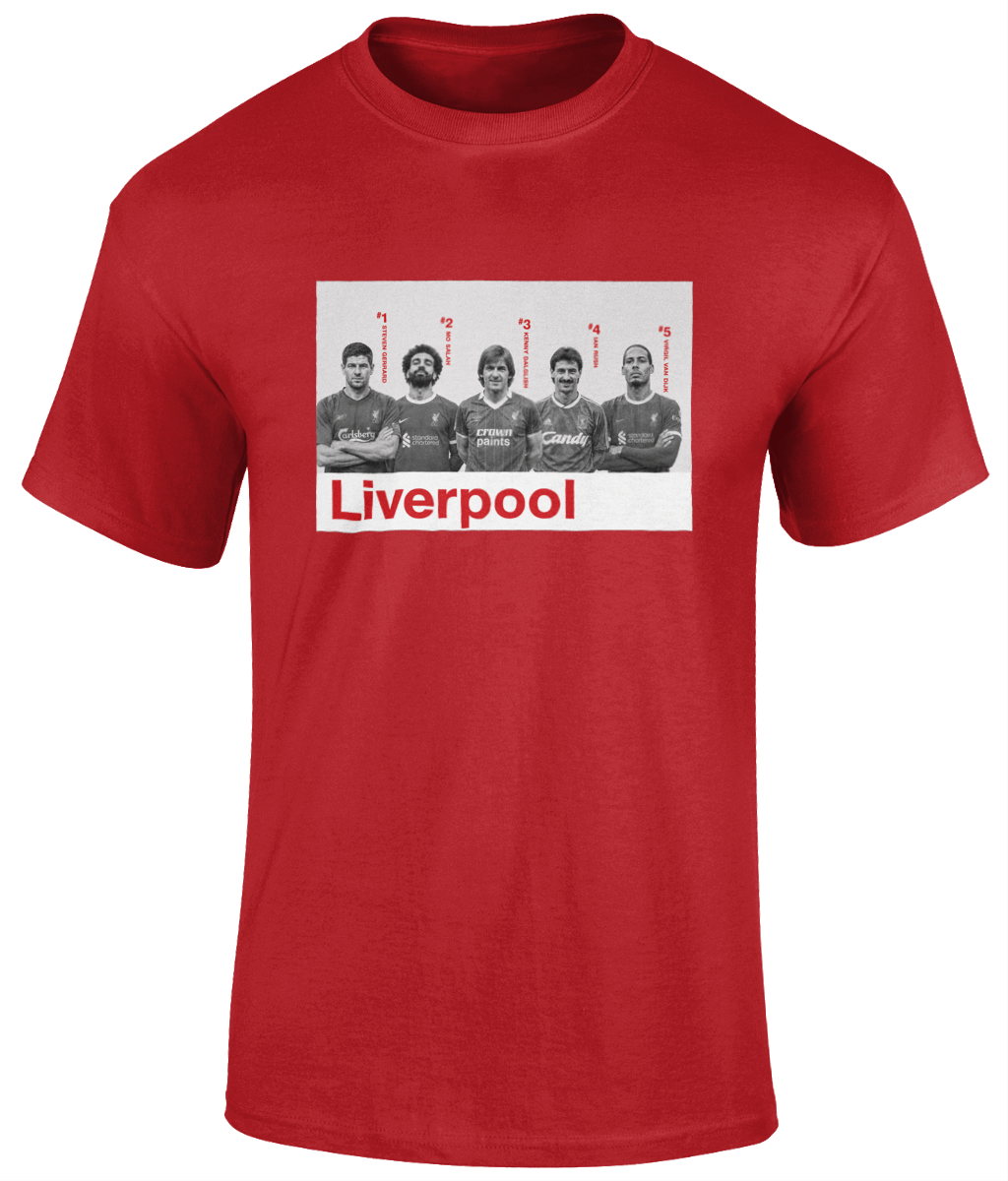 Choose Liverpool Legends Trainspotting T-Shirt by Social Anxiety F.C.