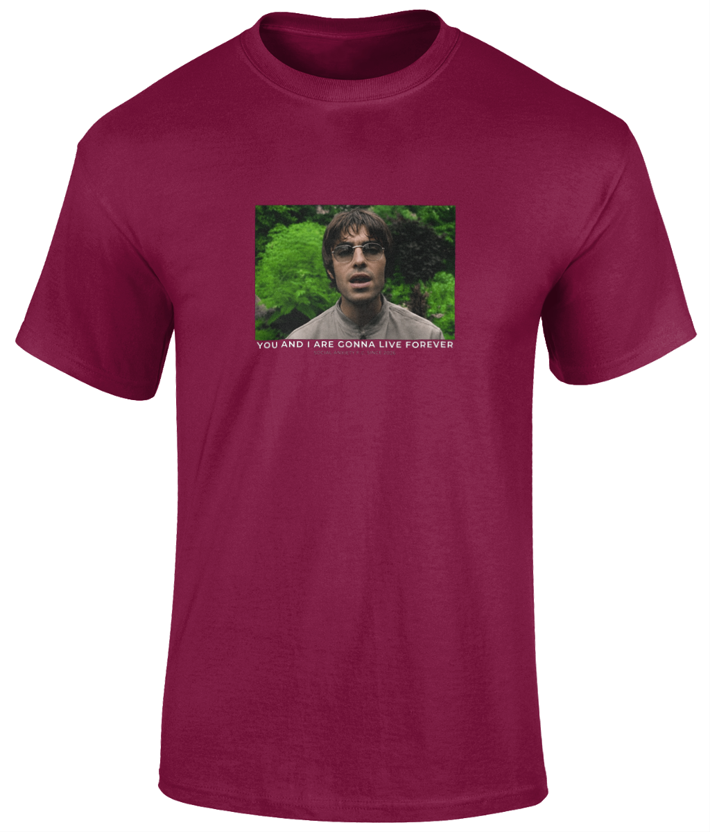 Live Forever // T-Shirt by Social Anxiety F.C.