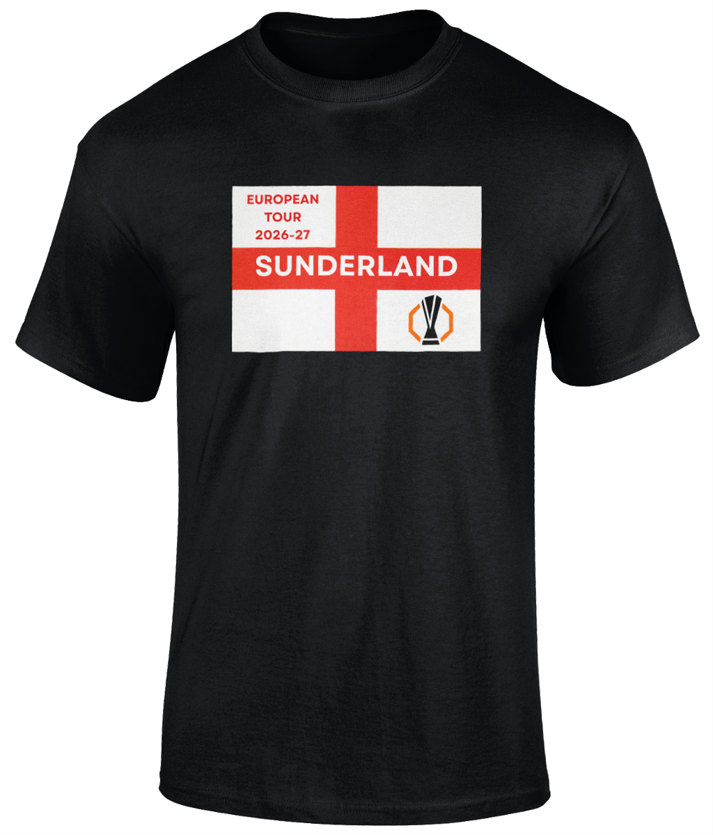 Sunderland European Tour T-Shirt